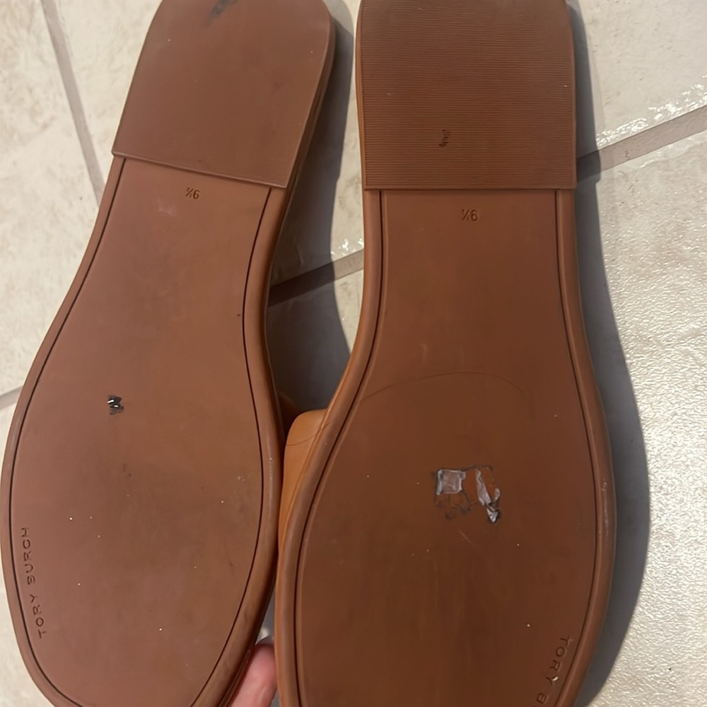 Tory Burch Slides-hardly worn. Dust bag included. - Picture 3 of 5